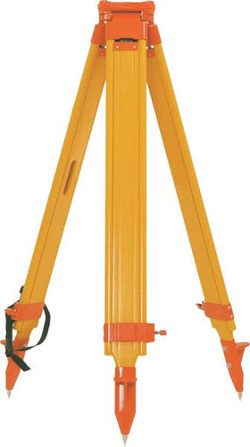Tripods - Birch Wood/Fiberglass Twist-Lock Hybrid Tripod - Orange
