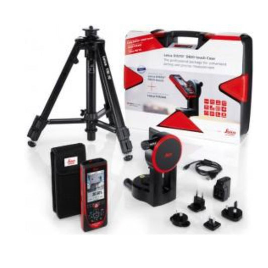 Leica DISTO™ D810 touch Case with tripod TRI 70 and Leica Adapter FTA360