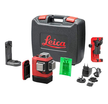 Leica Lino L6G-1 Self-Levelling 3x360° Laser, Green Beam, Li-Ion