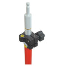 Seco 2.60 m Aluminum TLV Pole – Red and White-1