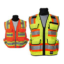 Seco Safety Utility Vest, ANSI/ISEA Class 2 - Flo Yellow-1