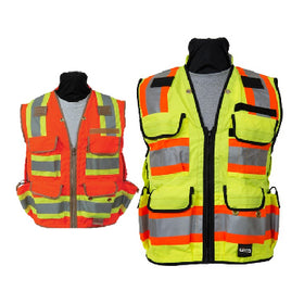 Seco Safety Utility Vest, ANSI/ISEA Class 2 - Flo Yellow