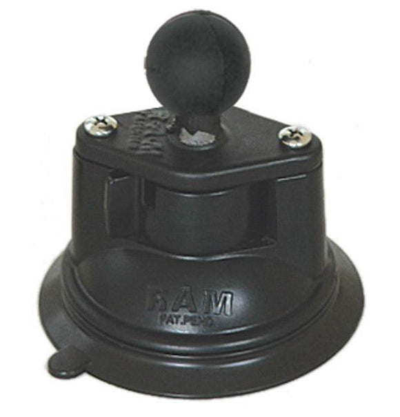 Temporary Suction Cup Mount with 1 inch Ball