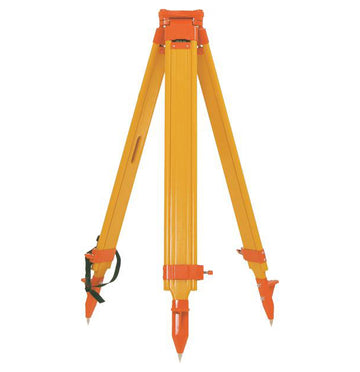 Seco Birch wood/Fiberglass Twist-Lock Hybrid Tripod - Orange